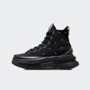Championes Converse Run Star CX Plataform Star Studded Negro