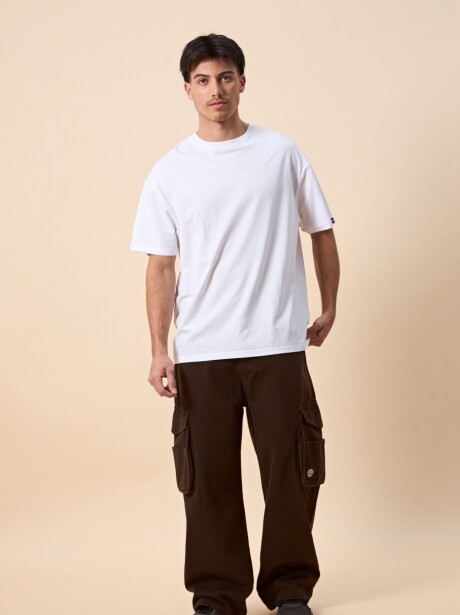 PANTALON DENIM ABEL MARRON