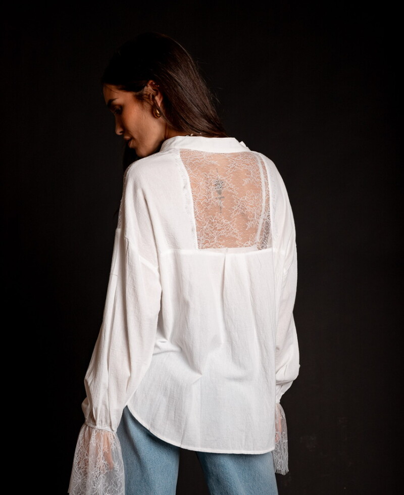 Camisa Viena blanco
