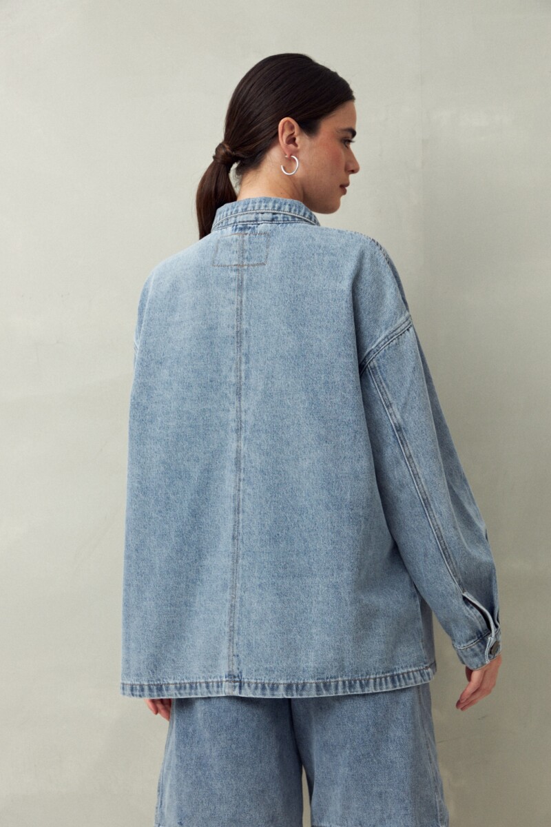 SOBRECAMISA HOPE Celeste