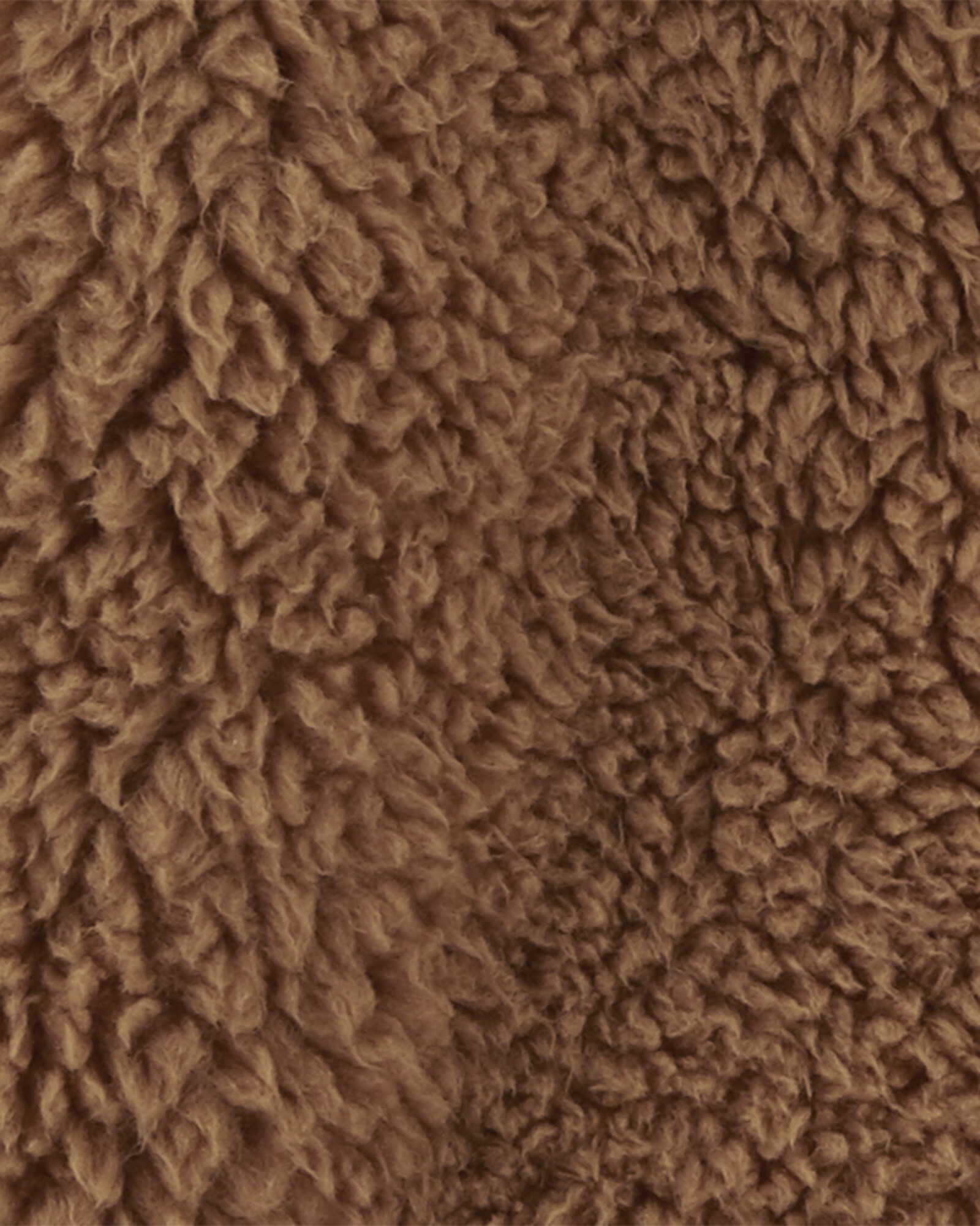 Buzo de sherpa con bolsillo canguro Sin color