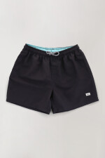 Short basic liso Negro