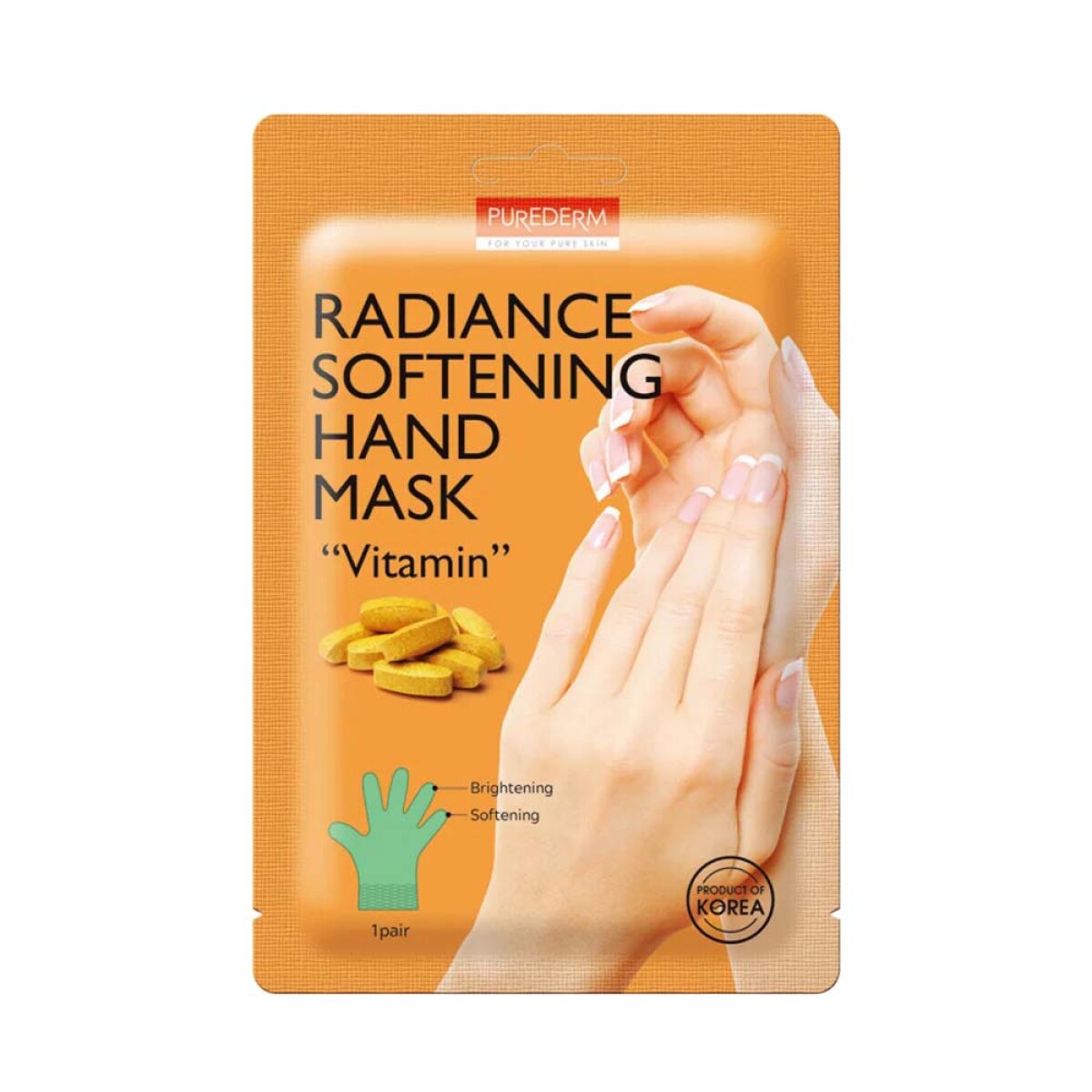 Gold Wrapping Hand Mask"Bakuchiol 
