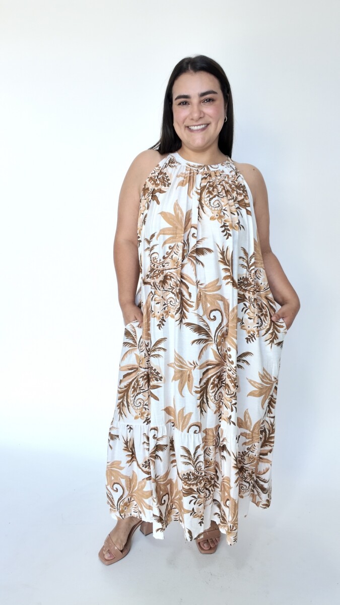 Vestido Norion - Beige 