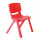 Silla P/ Niños Plástico Resistente Calidad Y Colores! Rojo