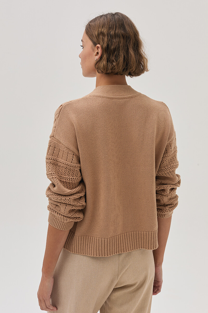 Cardigan Duna Camel
