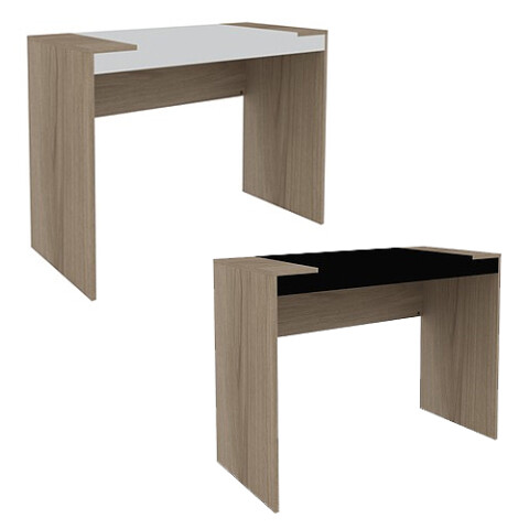 ESCRITORIO ZM- HO2901 Básico - Avela-Blanco/Avela-Onix Sin color