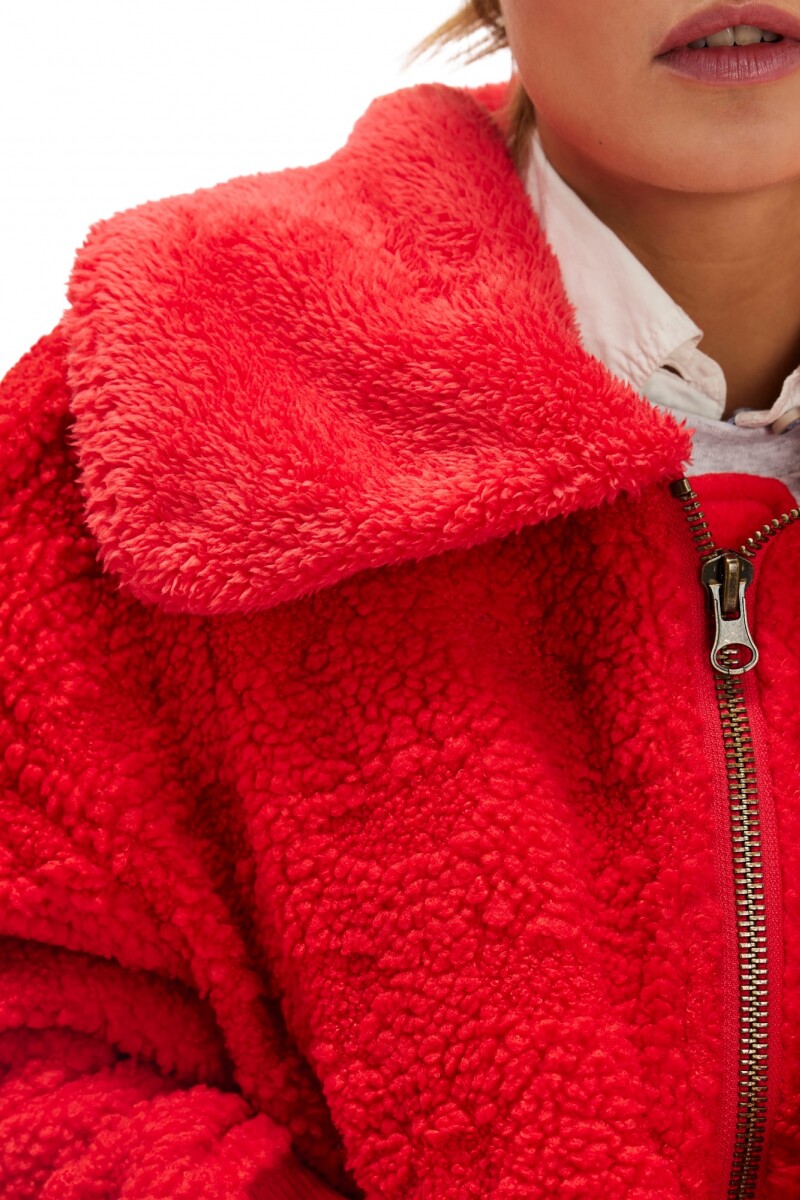 CARDIGAN COZY UP Rojo