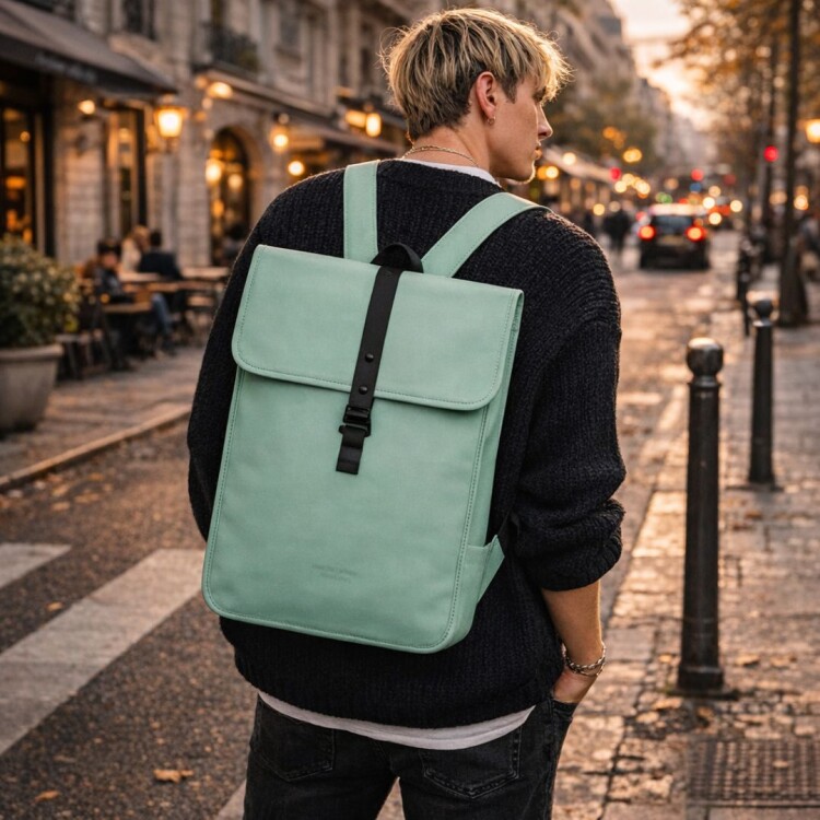 MOCHILA DASH VERDE MENTA 16 GASTON LUGA MOCHILA DASH VERDE MENTA 16 GASTON LUGA