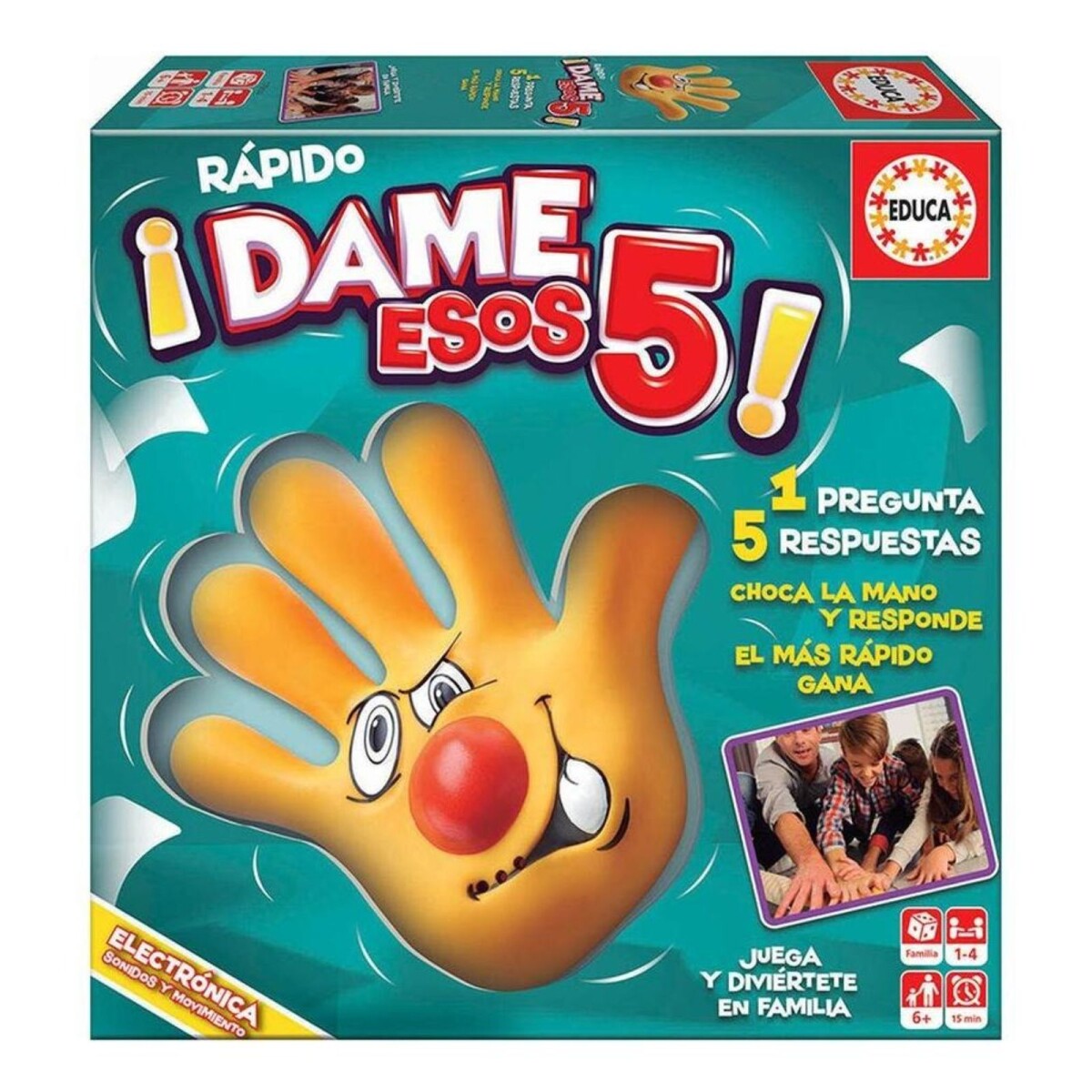 Juego Dame Esos 5 Diviertete En Familia Educa Niños 