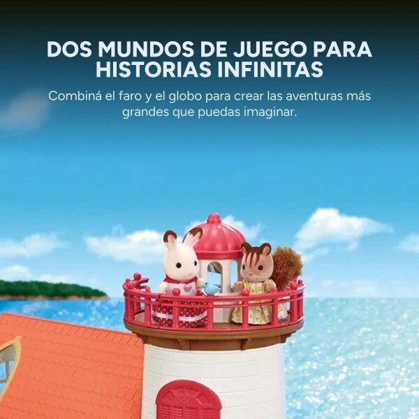 Sylvanian Families Casa Muñeco Faro Luz Bici Globo Aero Sylvanian Families Casa Muñeco Faro Luz Bici Globo Aero