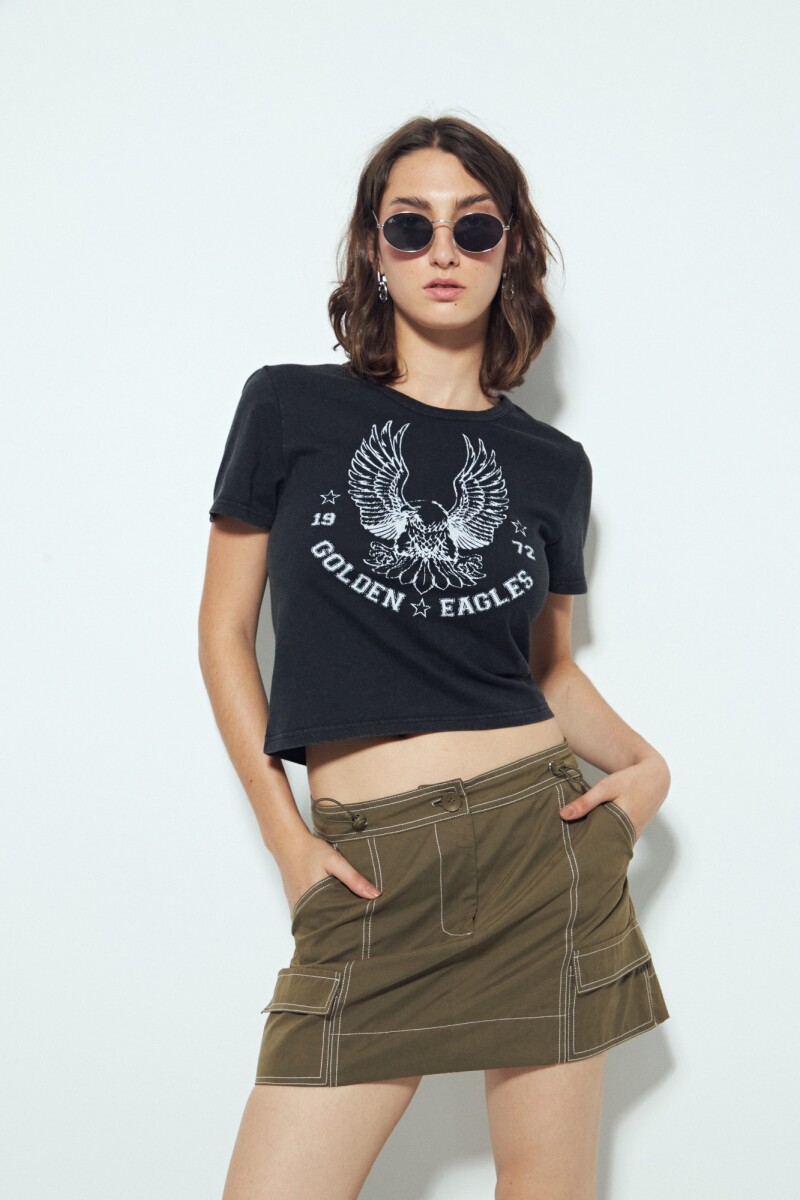 FALDA SOLINA Verde Militar