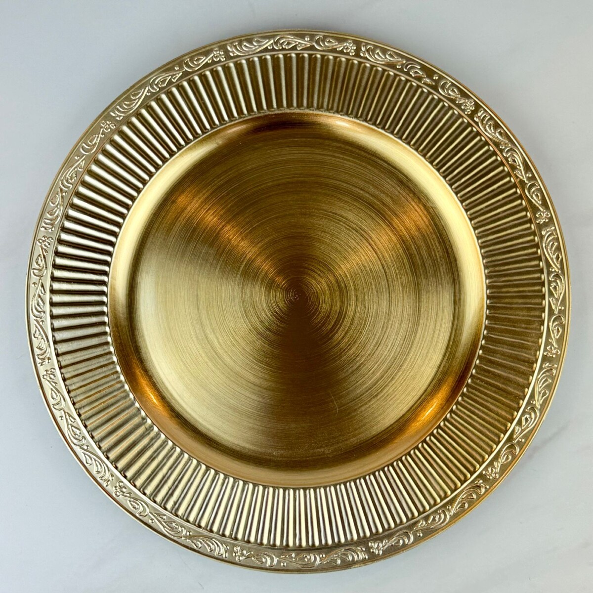 Platos De Sitio Plástico Sousplat Ø 33cm 