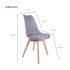 Silla Nórdica Estilo Eames Gris IMBACK IBK-SCT001 – Comedor, Oficina o Cocina Silla Nórdica Estilo Eames Gris IMBACK IBK-SCT001 – Comedor, Oficina o Cocina