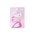 Broches pinzas para el cabello 3pcs corazones de colores Broches Pinzas Para El Cabello 3pcs Corazones De Colores
