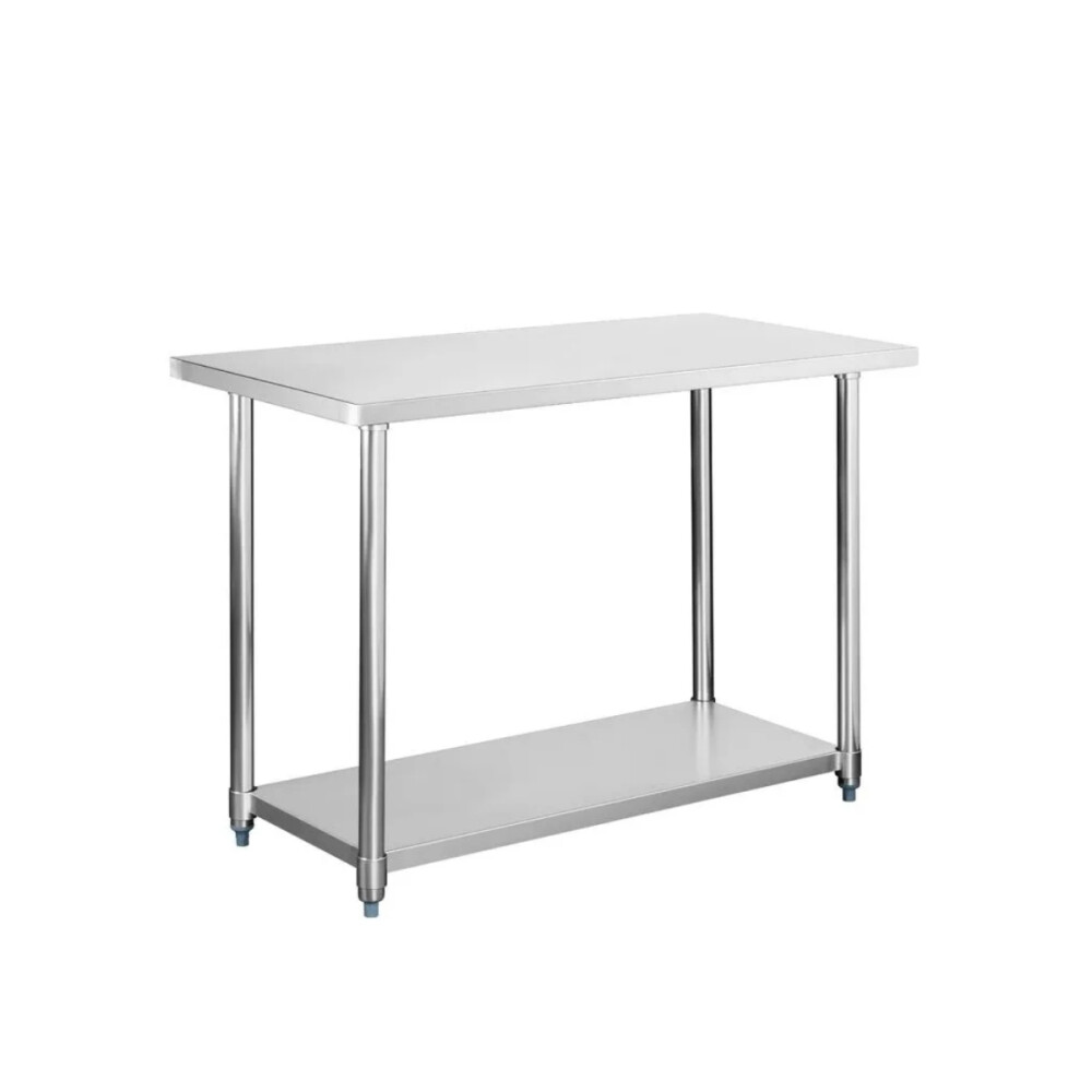 Mesada Central con Estante Inferior 120x60 cm Mesada Central con Estante Inferior 120x60 cm