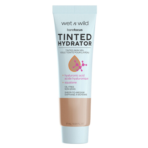 Base Hidratante con Ácido Hialurónico Wet n Wild Medium tostado intenso