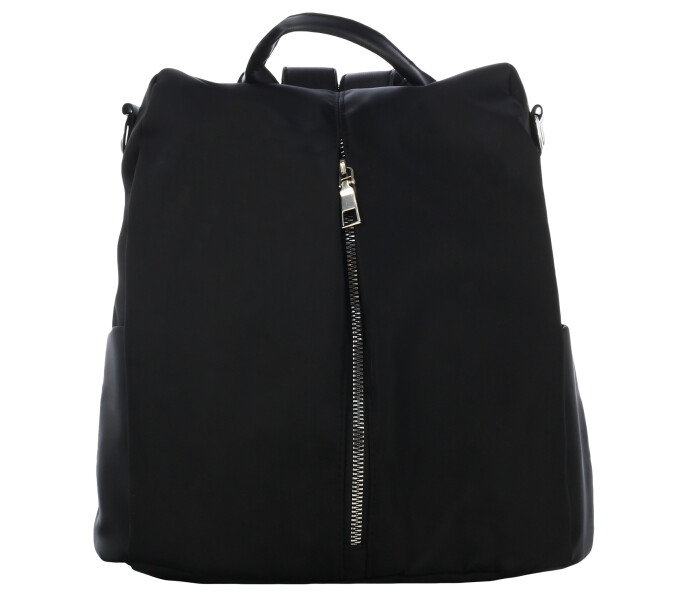 Mochila Miss Carol con cierres metalicos BERILO Negro