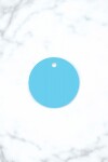 Tag circular liso CELESTE
