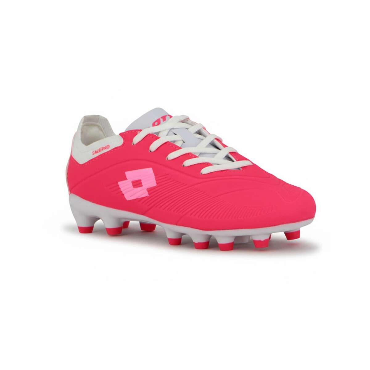 Lotto Salerno Futbol Cancha Md Niño - Fucsia-Blanco 