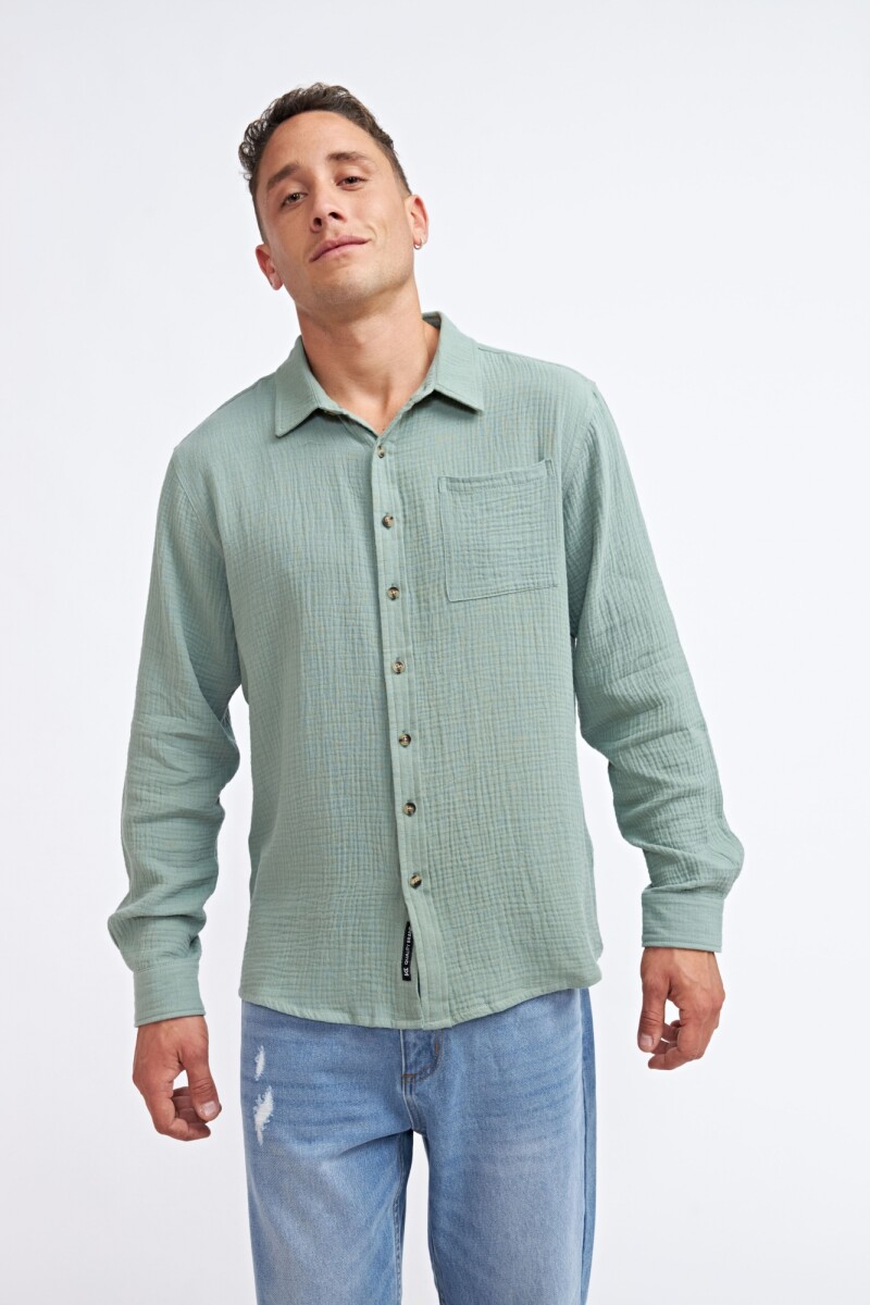 CAMISA LORETO - VERDE 