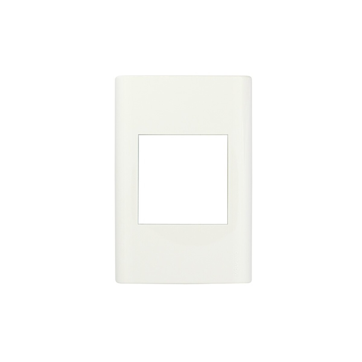 PLACA REGGIO UP C/BASTIDOR 1 Mod DOBLE BLANCA 