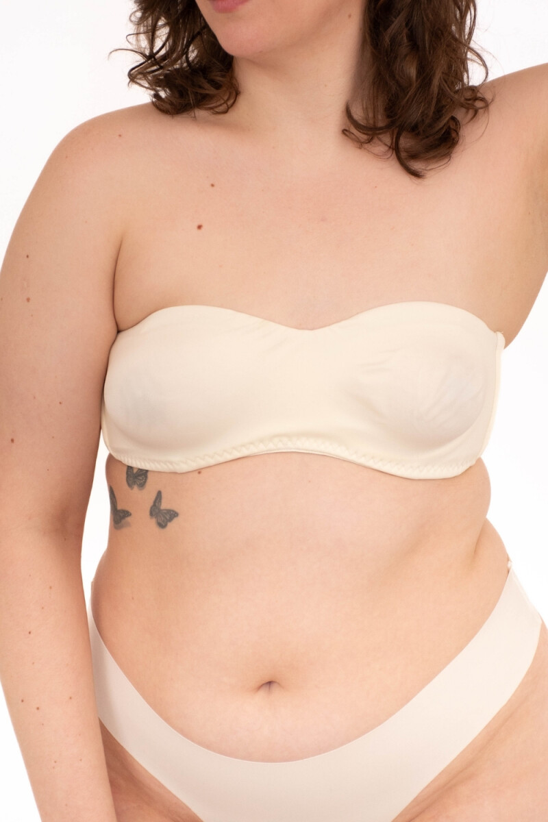 Soutien Strapless Esencial - Crudo 