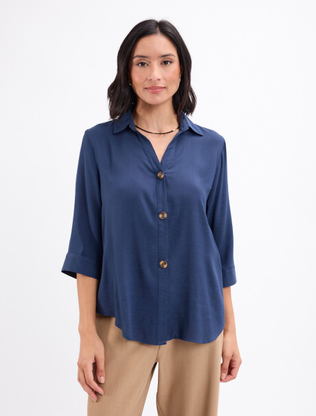 Blusa Dalia azul