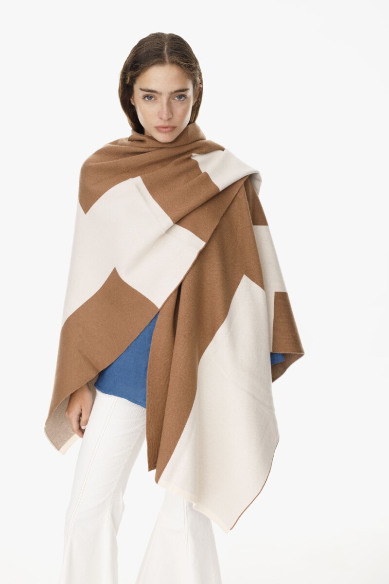 Ruana North - Crudo/Camel 