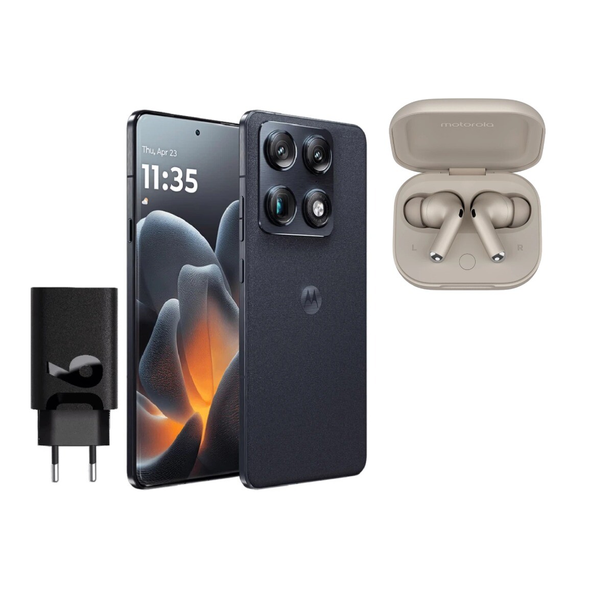 Motorola Moto Edge 70 Pro 5G DS 12/512GB - Titan + Motorola Moto Buds+ Gris ¡De Regalo! 
