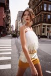 Raphia Top Blanco