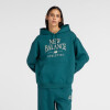 Lifestyle - New Balance - CANGURO NEW BALANCE WOMAN SHIRT de Mujer - WT61U6QSAAV Verde Petroleo