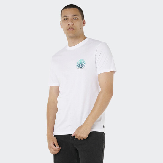 Remera Rip Curl Wettie Passage Icon Blanco