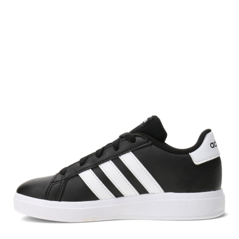 Championes Infantiles Adidas Grand Court Kids Negro - Blanco