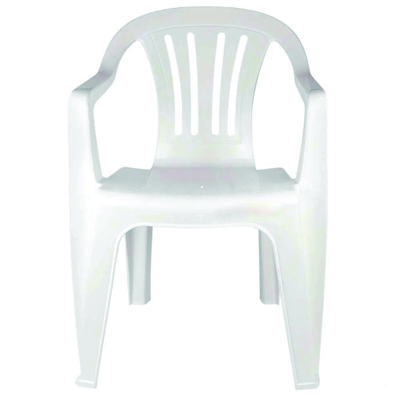 Silla Bela Vista con apoya brazos BLANCO