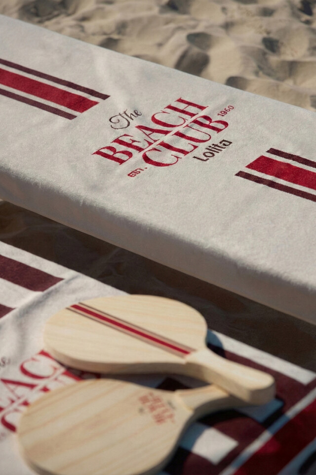 Toallón The Beach Club crudo