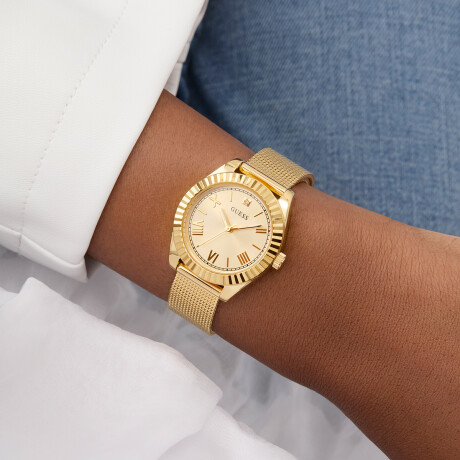 Reloj Guess Gw0842L2 En Acero Inoxidable Dorado 0
