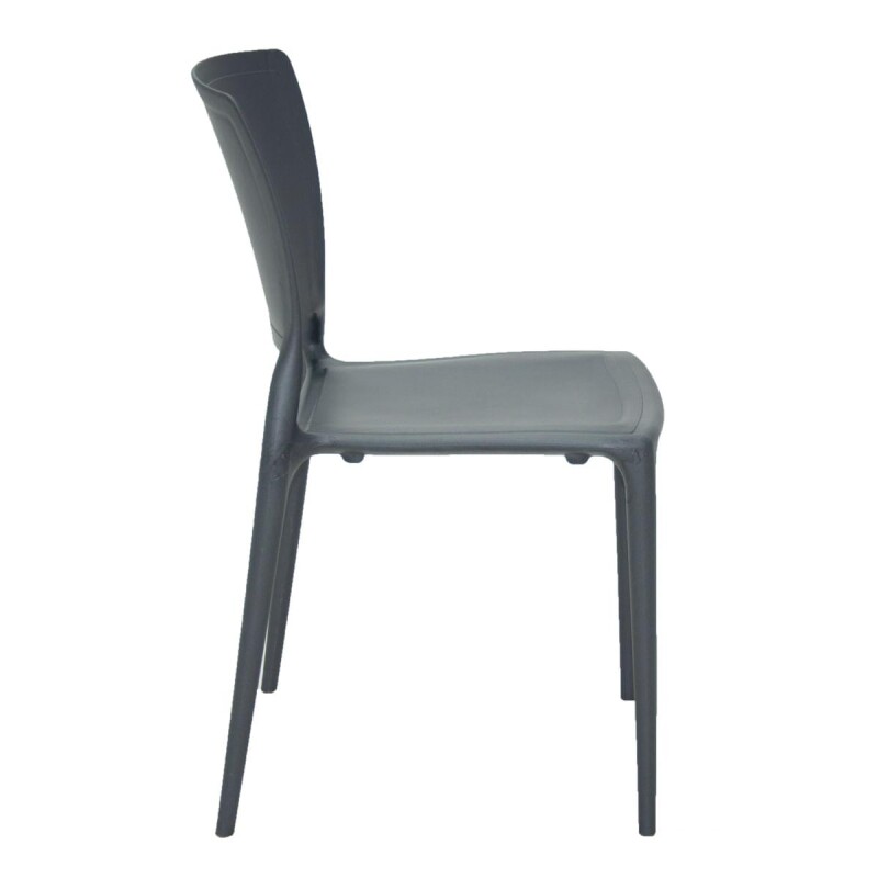 Silla Sofia Respaldo Cerrado - Color Grafito - 92236/007 Silla Sofia Respaldo Cerrado - Color Grafito - 92236/007