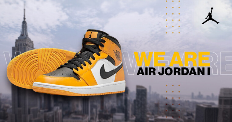 Air Jordan Mid 1 Taxi