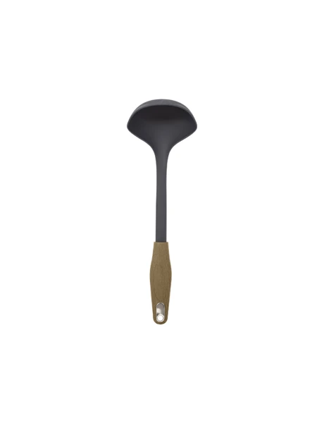 CUCHARON 34x10CM PLASTICO SIMIL MADERA/GRIS CUCHARON 34x10CM PLASTICO SIMIL MADERA/GRIS