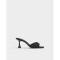 AGATHA DARK BROWN TEXTILE BLACK
