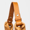 Bolso The Shopping en cuero graneado Cuoio