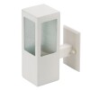 APLIQUE DE MURO GARTEN VCP VIDRIO 1XE27 ALUMINIO BLANCO APLIQUE DE MURO GARTEN VCP VIDRIO 1XE27 ALUMINIO BLANCO
