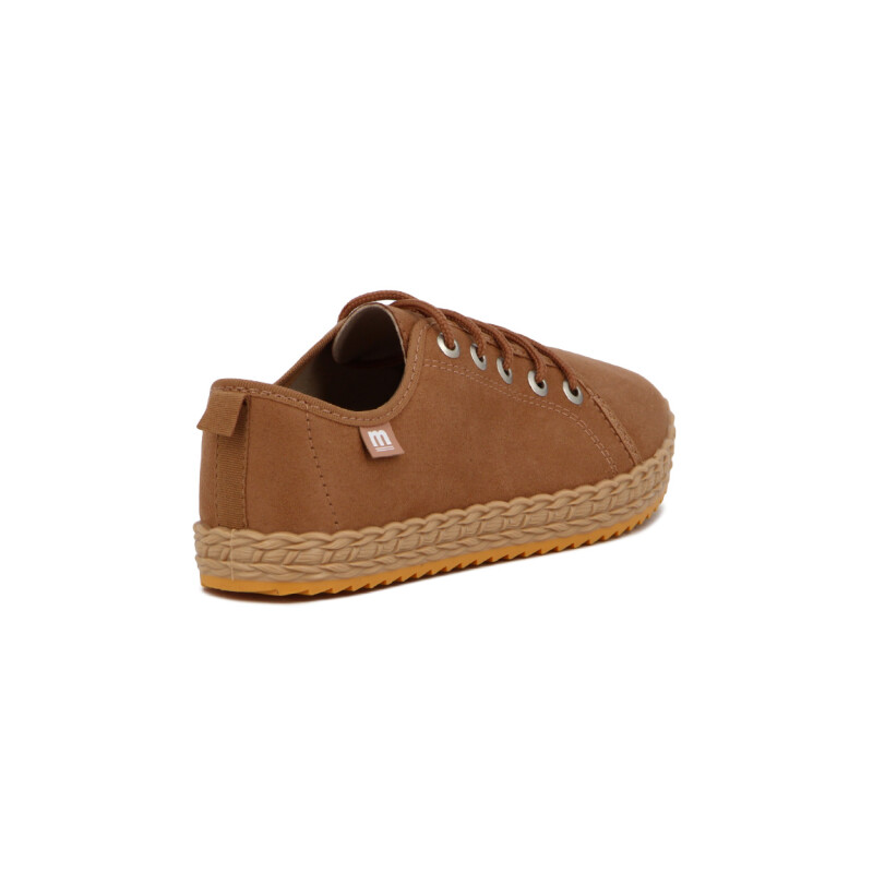 Moleca Gacela Acordonada Camel-mostaza