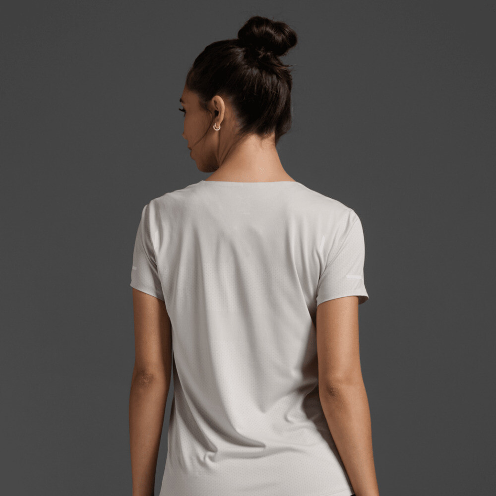 Light Speed Tech Tee - Mujer Moon/white Reflective