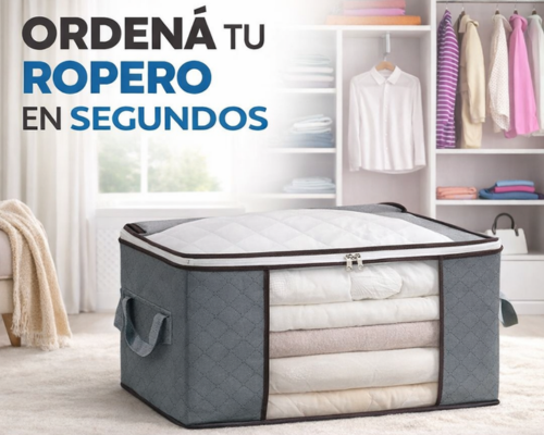 Bolsa Organizadora para Ropa y Acolchados