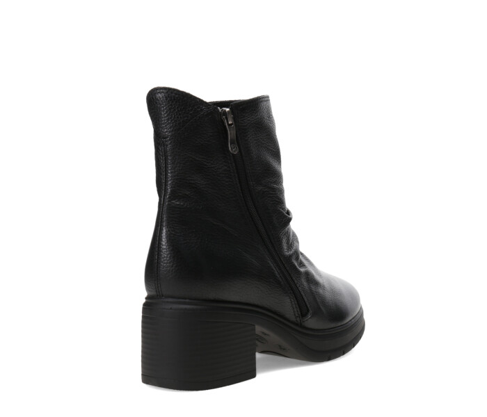 Botas de Mujer Bottero Caña Baja Con Cierre Negro