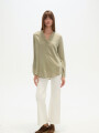 Blusa Siliqua Verde Palido