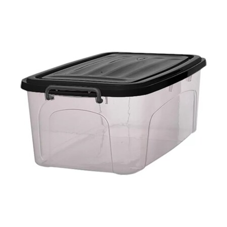 CAJA ORGANIZADORA APILABLE 20 LITROS MULTICOLOR