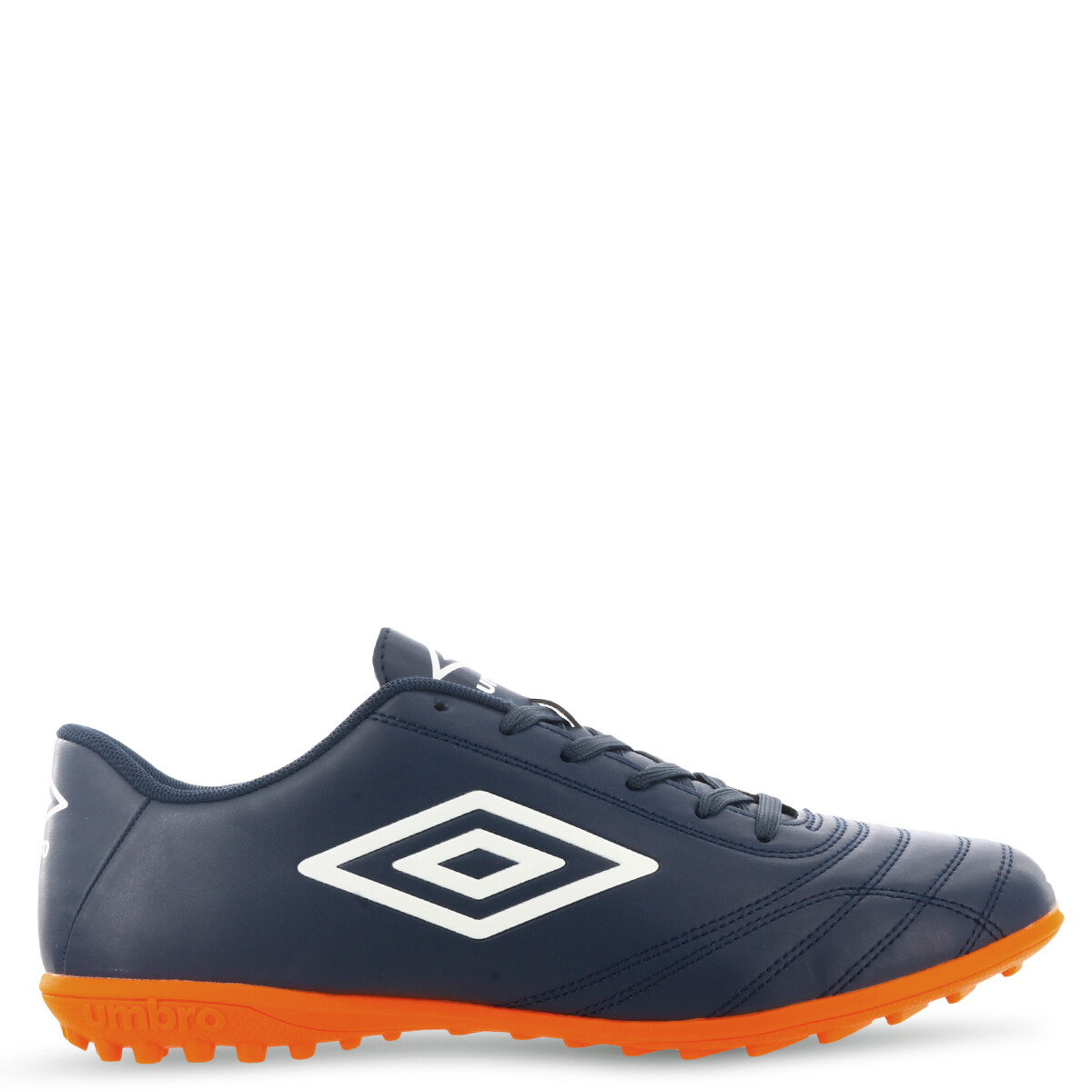 Championes de Hombre Umbro Futbol 5 Classico II TF Umbro - Azul Marino - Anaranjado - Blanco 